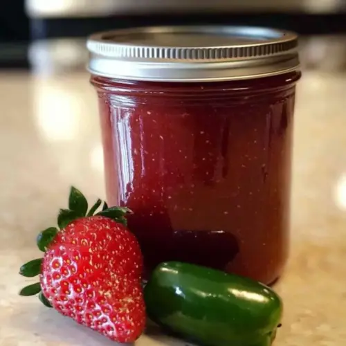Strawberry Jalapeno Bourbon BBQ Sauce