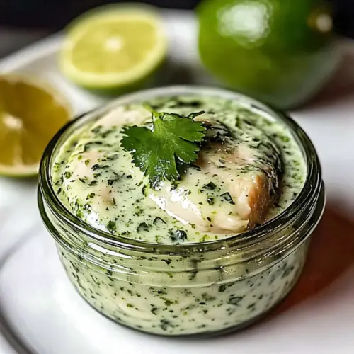 Creamy Cilantro Garlic Sauce