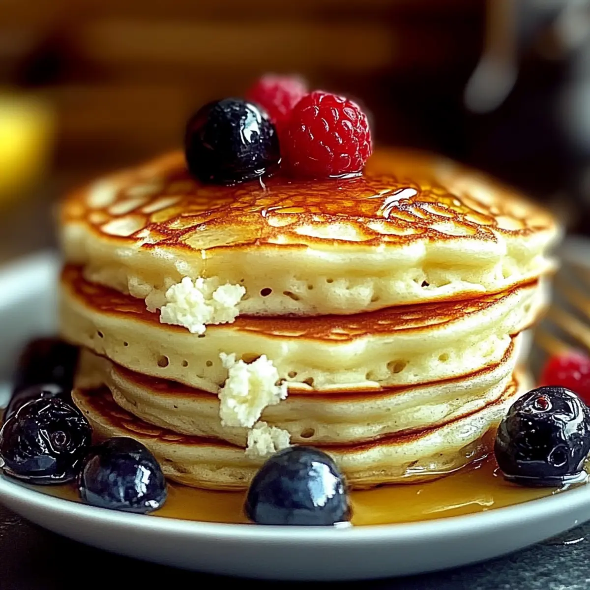 Cottage Cheese Pancakes