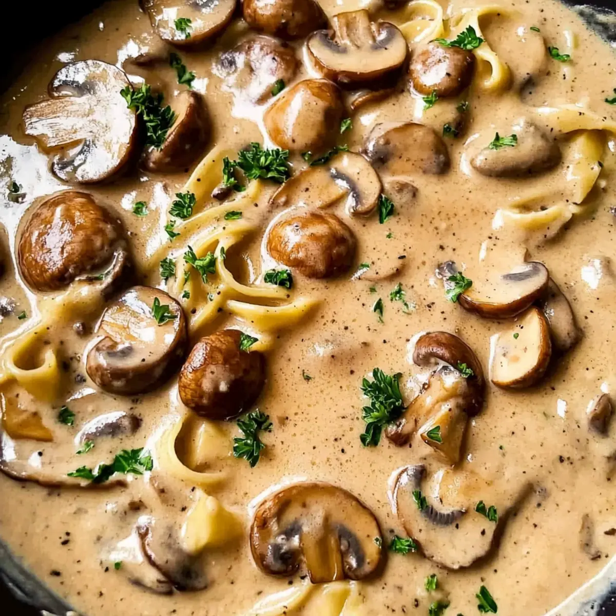 Creamy Mushroom Sauce