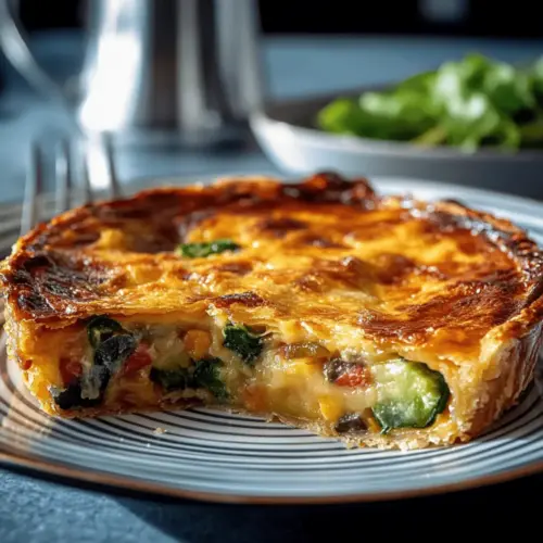Savoury Impossible Pie