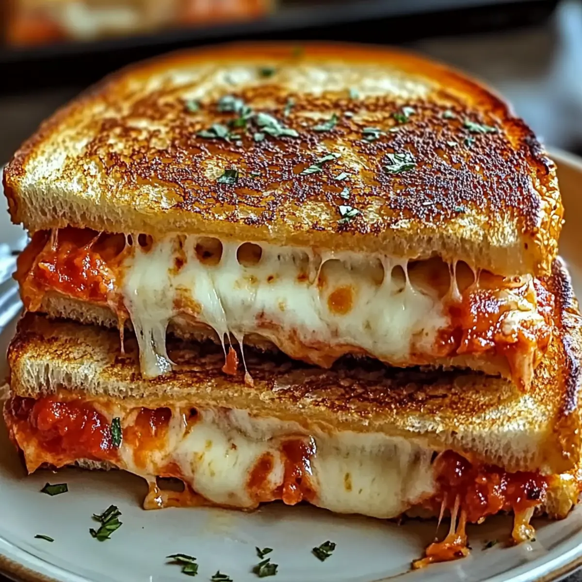 Pizza Grilled Cheese