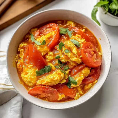 Chinese Tomato Egg Stir Fry