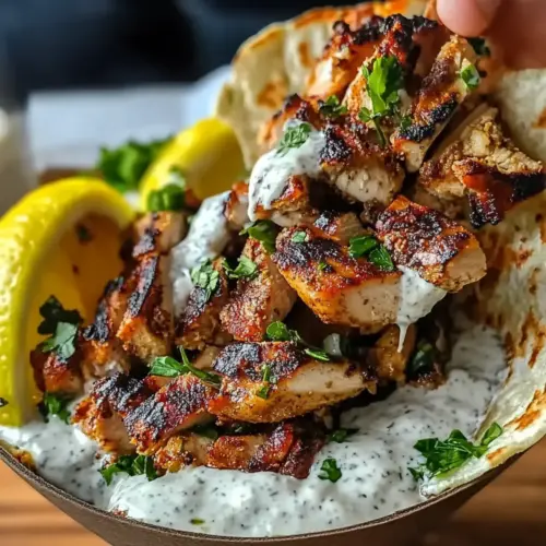 Chicken Shawarma with Garlic Sauce