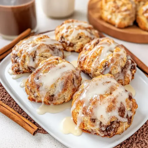 Cinnamon Bun Scones