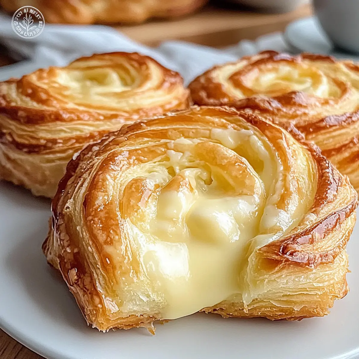 Flaky Cheese Danish