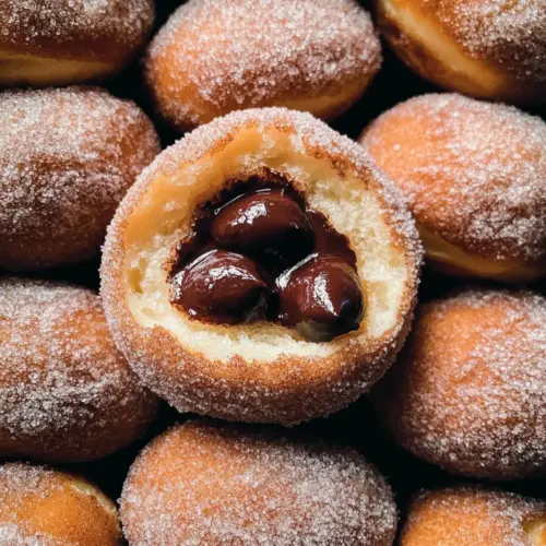 T Chocolate Brioche Doughnuts