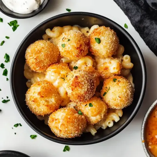 Cheesecake Factory Air Fryer Fried Macaroni and Cheese Balls