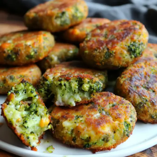 Broccoli Cheese Patties