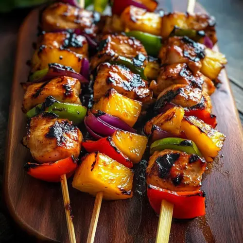 Grill Up Summer Bliss with Chicken Pineapple Kabobs 13 Chicken Pineapple Kabobs
