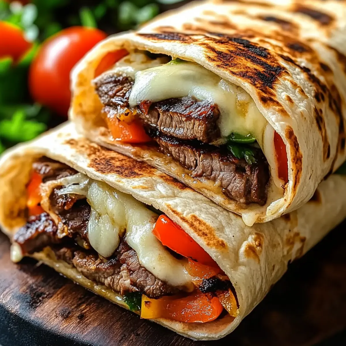 Crispy Philly Cheesesteak Grilled Wraps for Flavor Lovers 4 Crispy Philly Cheesesteak Grilled Wraps