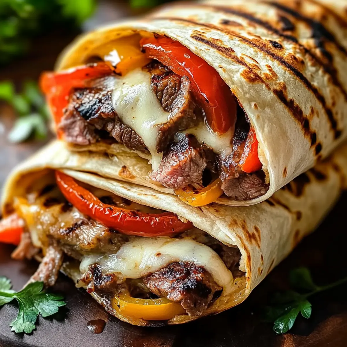 Crispy Philly Cheesesteak Grilled Wraps for Flavor Lovers 3 unnamed file 547