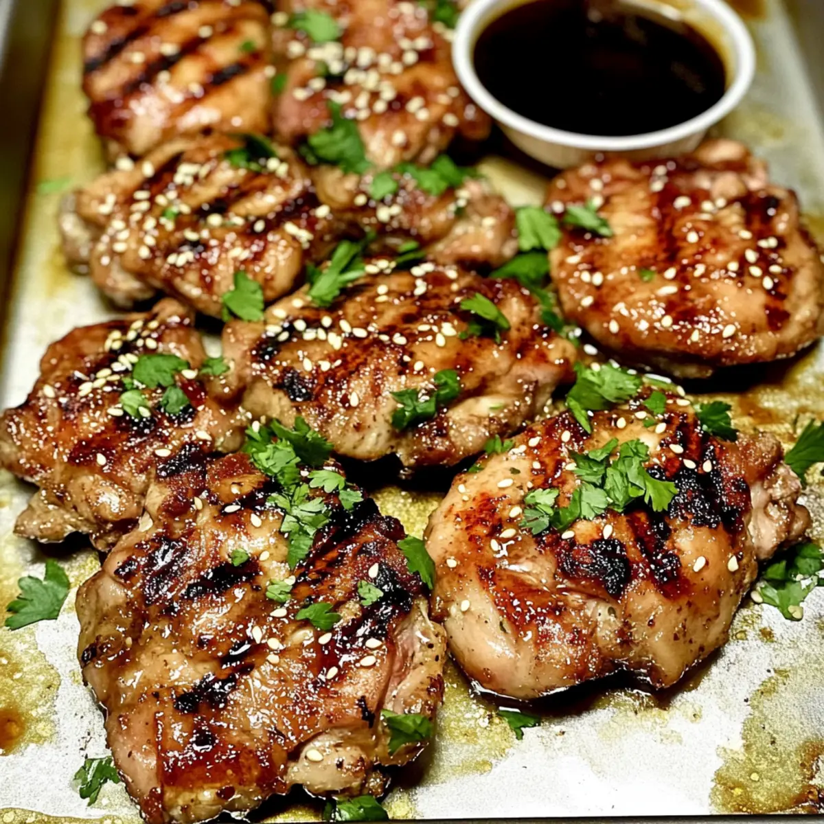 Grilled Asian Chicken