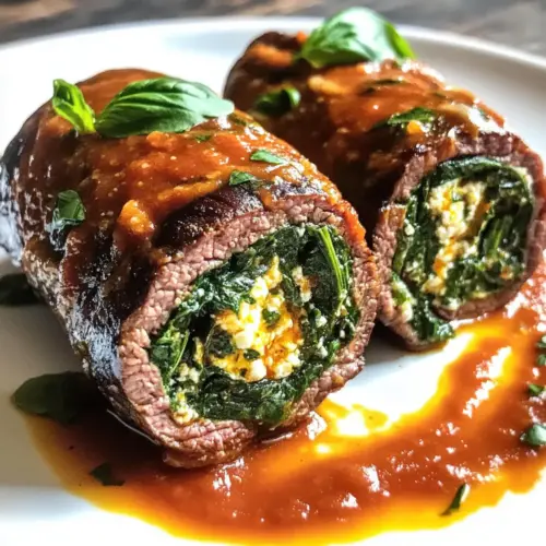 Beef Braciole Savory and Tender Dish