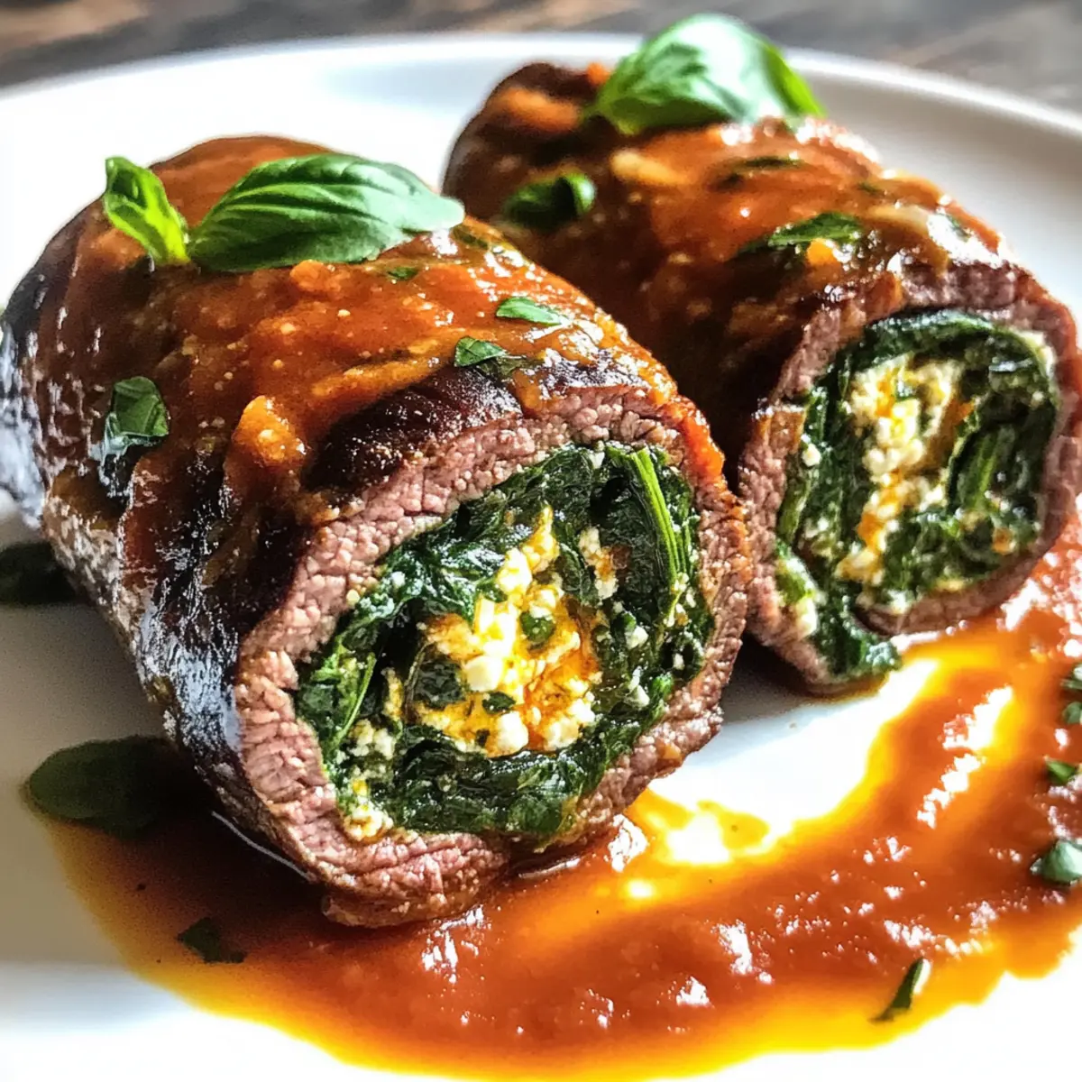 Beef Braciole Savory and Tender Dish