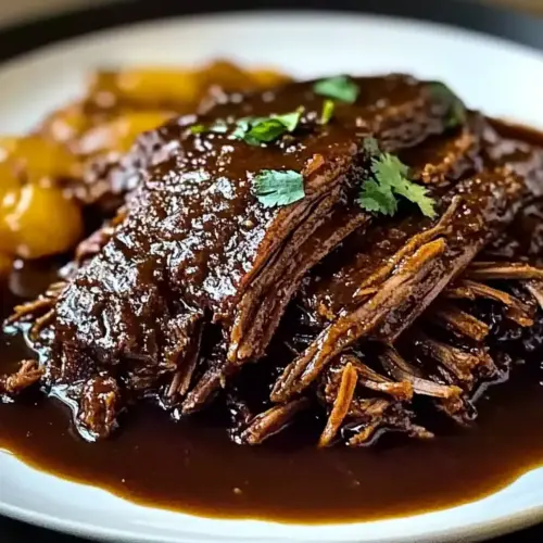 Sweet Spicy & Savory Caramelized Pulled Beef Brisket