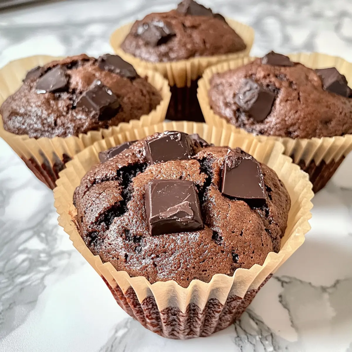 Decadent Chocolate Chunk Muffins That Will Melt Your Heart 4 Chocolate Chunk Muffins