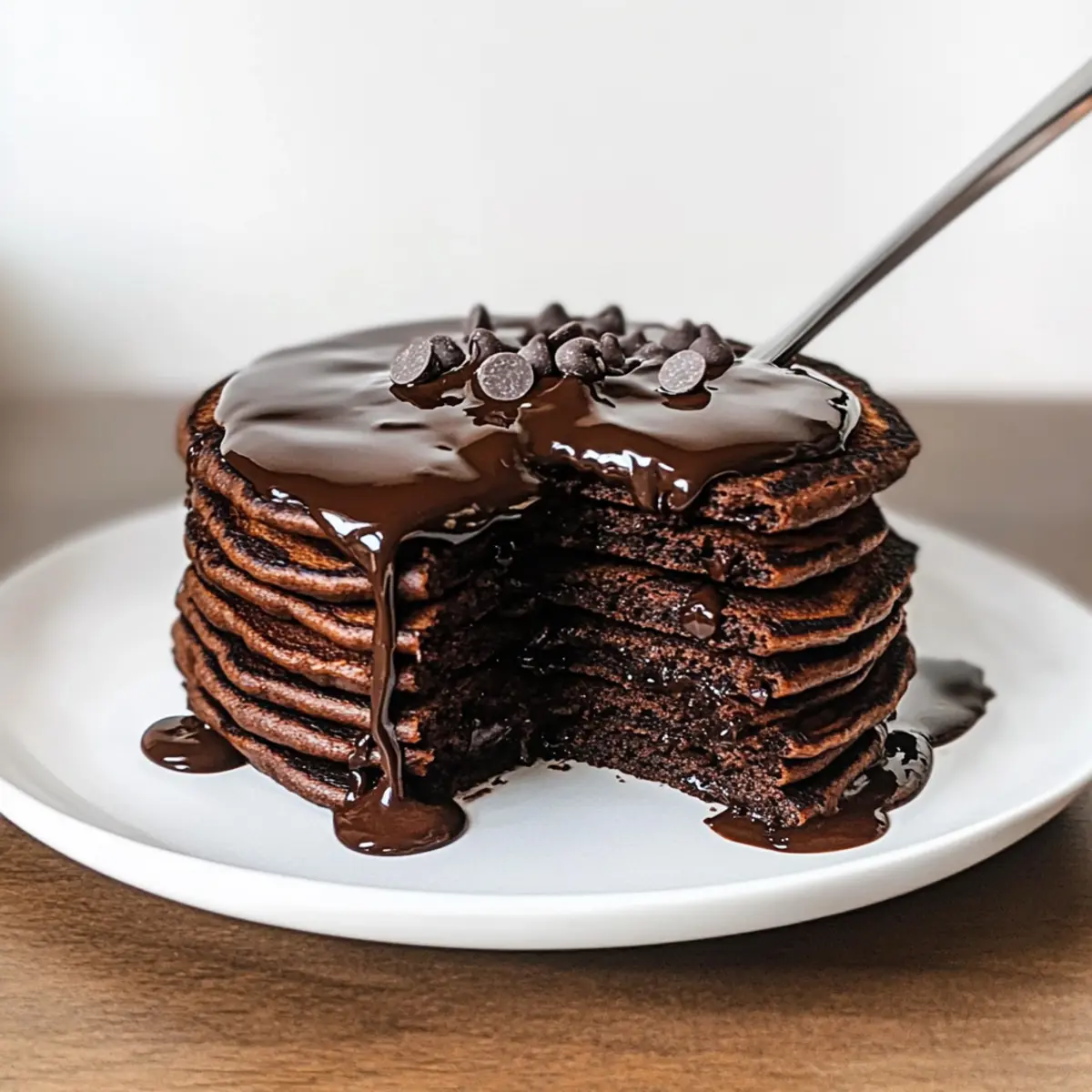 Indulge in Fluffy Chocolate Pancakes That Are Pure Bliss 4 Chocolate Pancakes