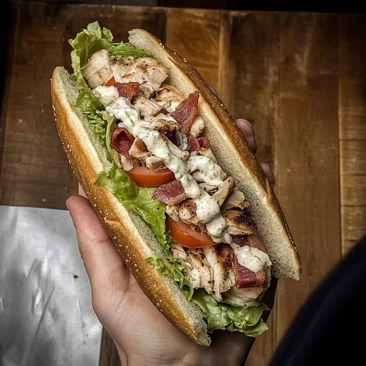 Chopped Chicken Bacon Ranch Sub: Your New Favorite Sandwich 4 Chopped Chicken Bacon Ranch Sub