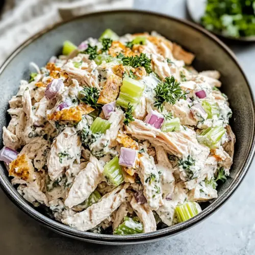 Cottage Cheese Chicken Salad
