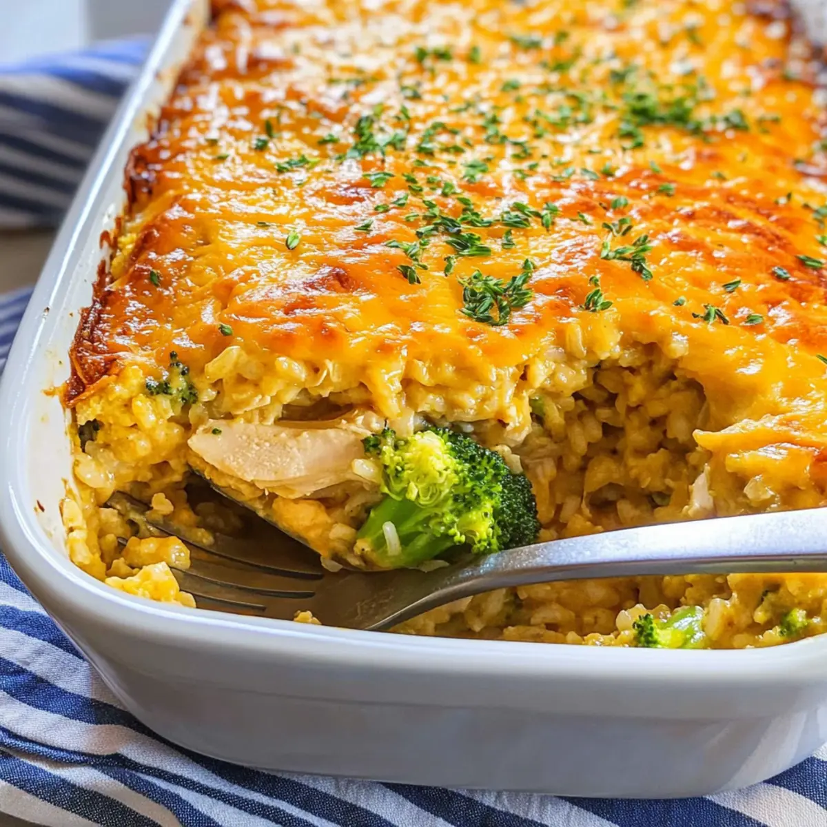 Chicken Broccoli Rice Casserole