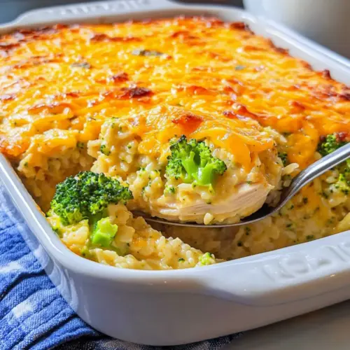 Chicken Broccoli Rice Casserole