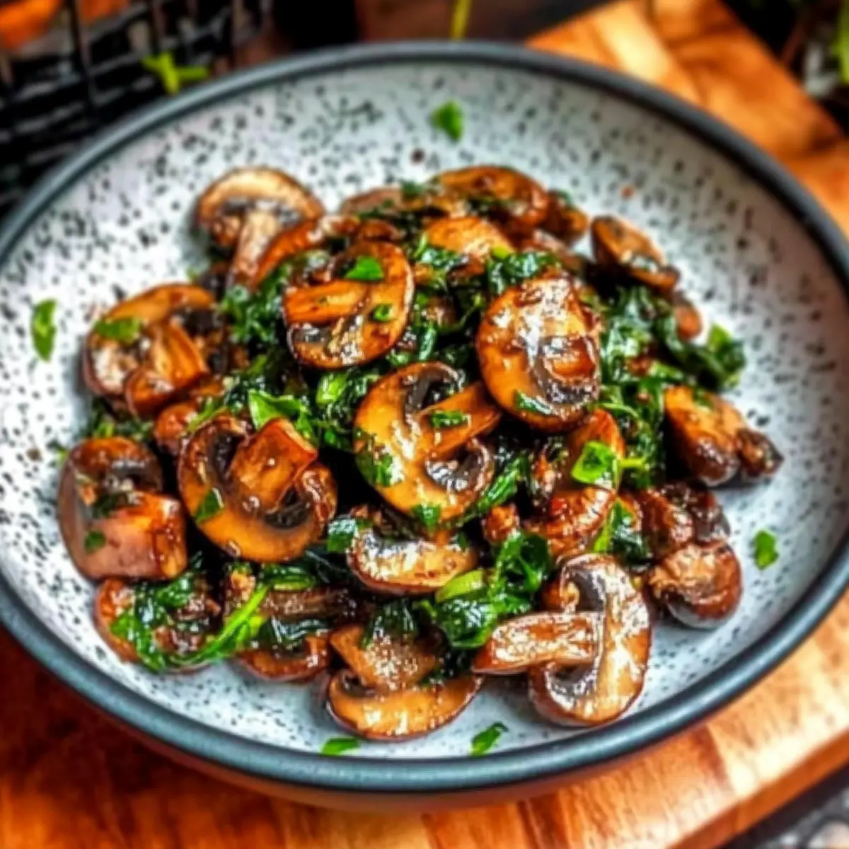 Savory Sautéed Mushrooms with Spinach: A Quick Delight 3 unnamed file 899