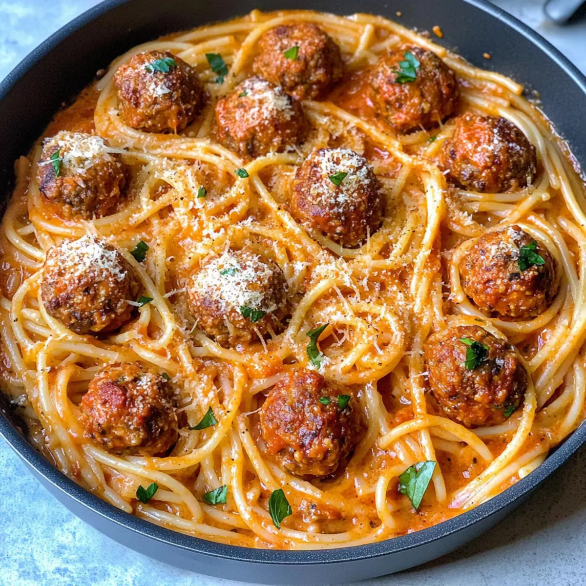 Creamy Spaghetti and Meatballs: Your New Cozy Night Favorite 4 Creamy Spaghetti and Meatballs