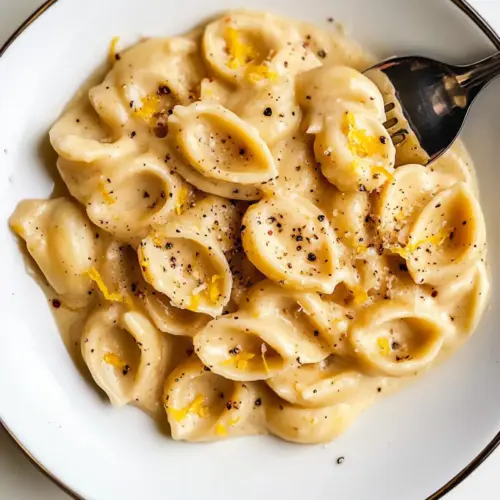 creamy garlic lemon pasta