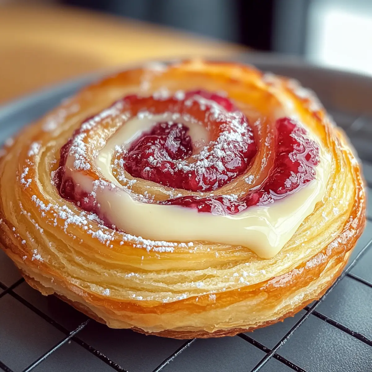 Heavenly Sugar Raspberry Danish Bun for Delicious Mornings 4 Sugar Raspberry Danish Bun