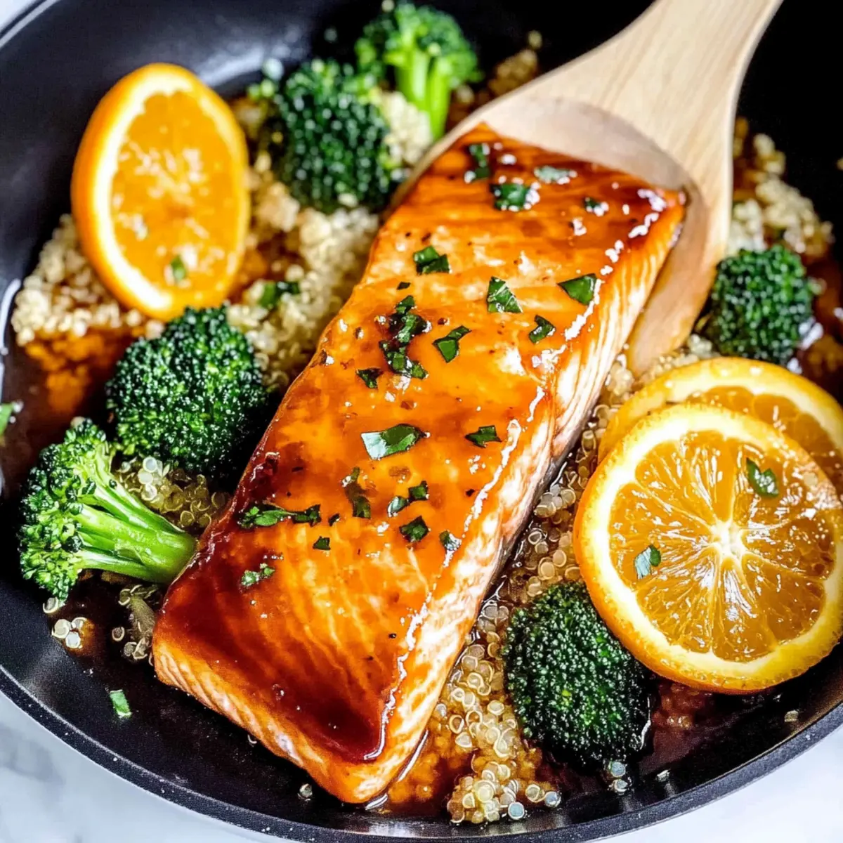 Orange Glazed Salmon