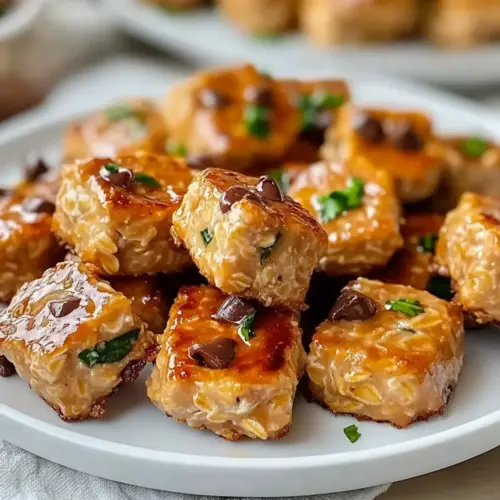 Crispy Air Fryer Honey Garlic Salmon Bites