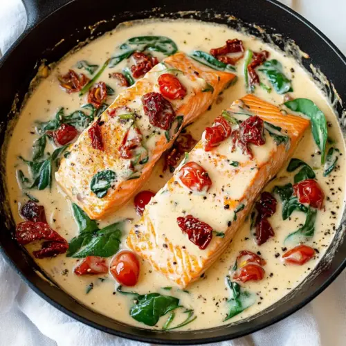 Creamy Tuscan Salmon