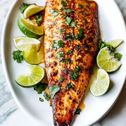 Chili Lime Baked Trout