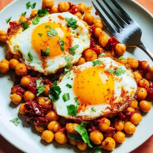Chickpea Fried Eggs