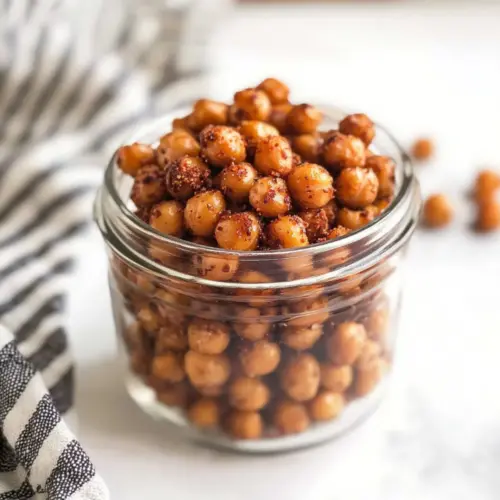 Crispy Air Fryer Chickpeas