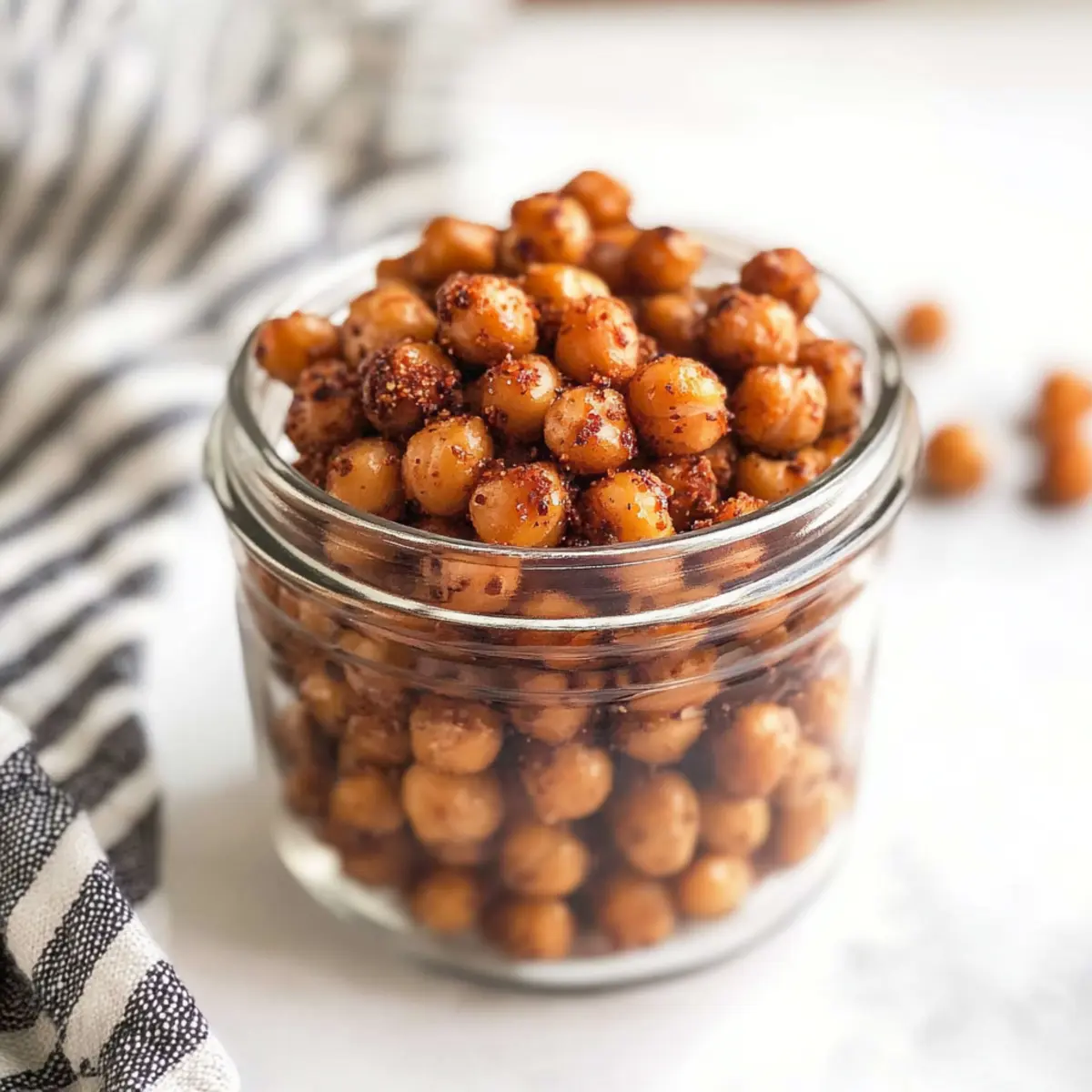 Crispy Air Fryer Chickpeas