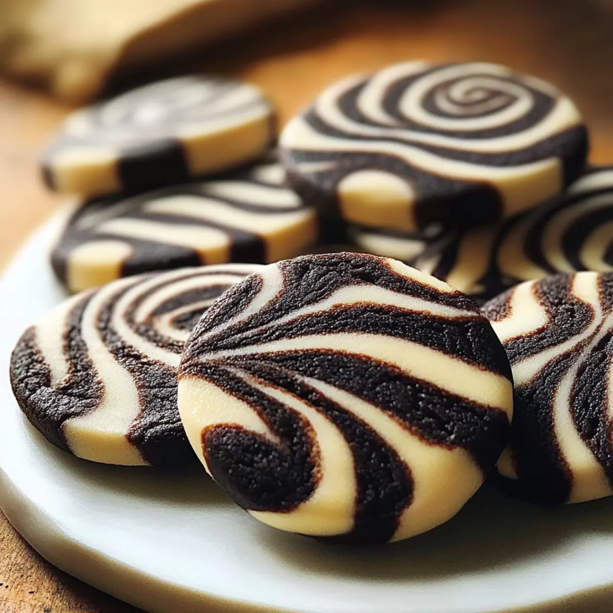 Zebra Cookies: Indulge in a Creamy Chocolate Vanilla Treat 2 unnamed file 2