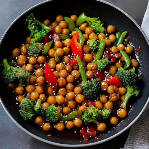 Mongolian Chickpeas