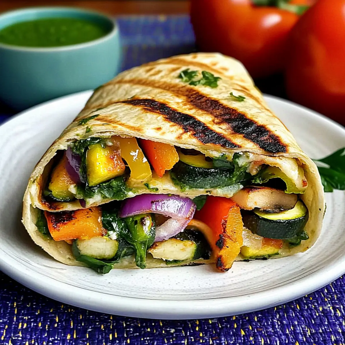 Delicious Grilled Veggie Wraps for Quick Healthy Meals 16 Grilled Veggie Wraps