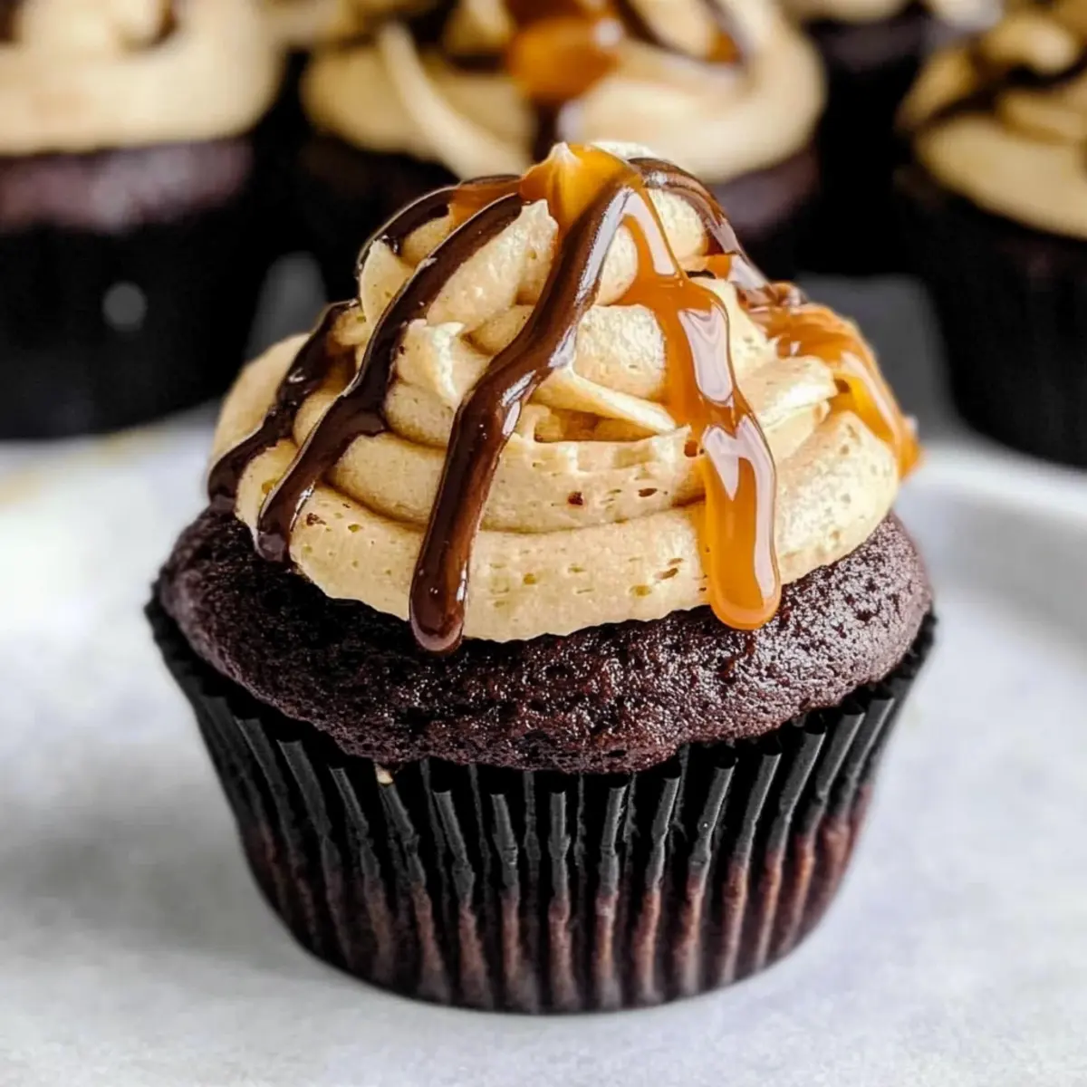 Decadent Caramel Chocolate Cupcakes for Sweet Celebrations 3 unnamed file 23