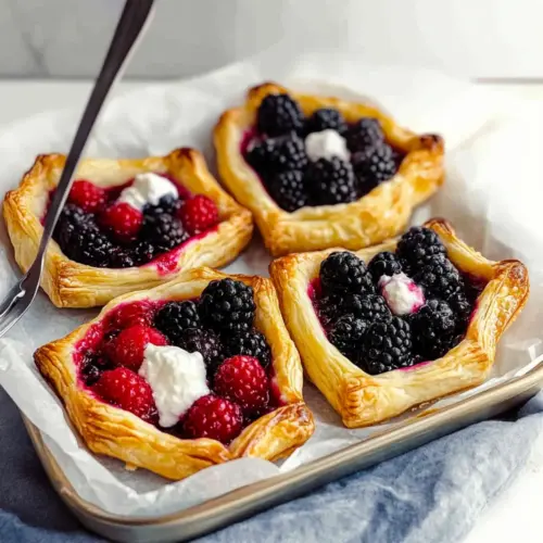 Mixed Berry Puff Pastry Tarts