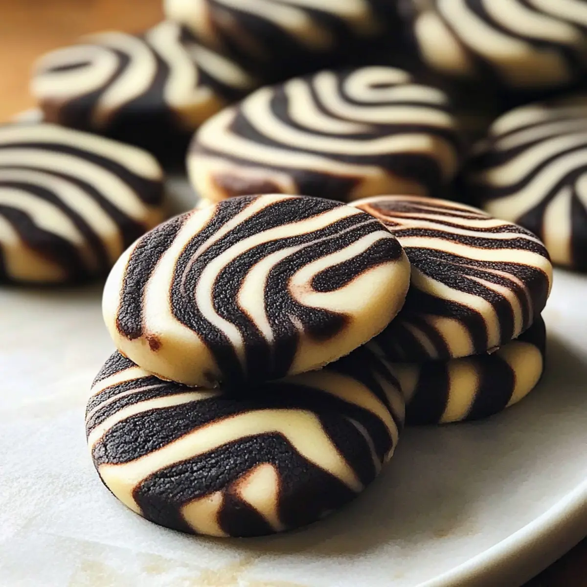 Zebra Cookies: Indulge in a Creamy Chocolate Vanilla Treat 3 unnamed file 3
