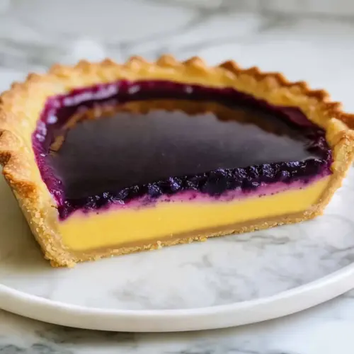 Blueberry–Lemon Curd Tart