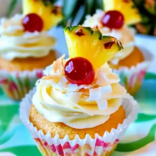 Pina Colada Cupcakes
