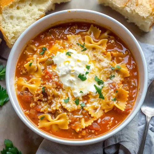 Lasagna Soup