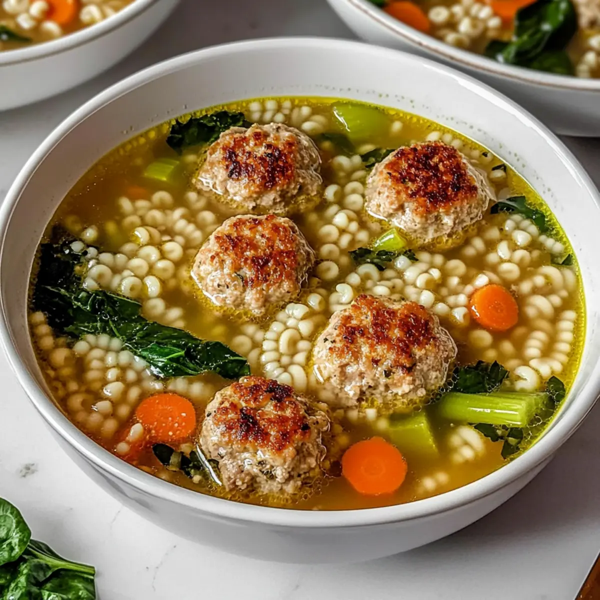 Soul-Warming Chicken Meatball Soup for Cozy Evenings 4 Chicken Meatball Soup
