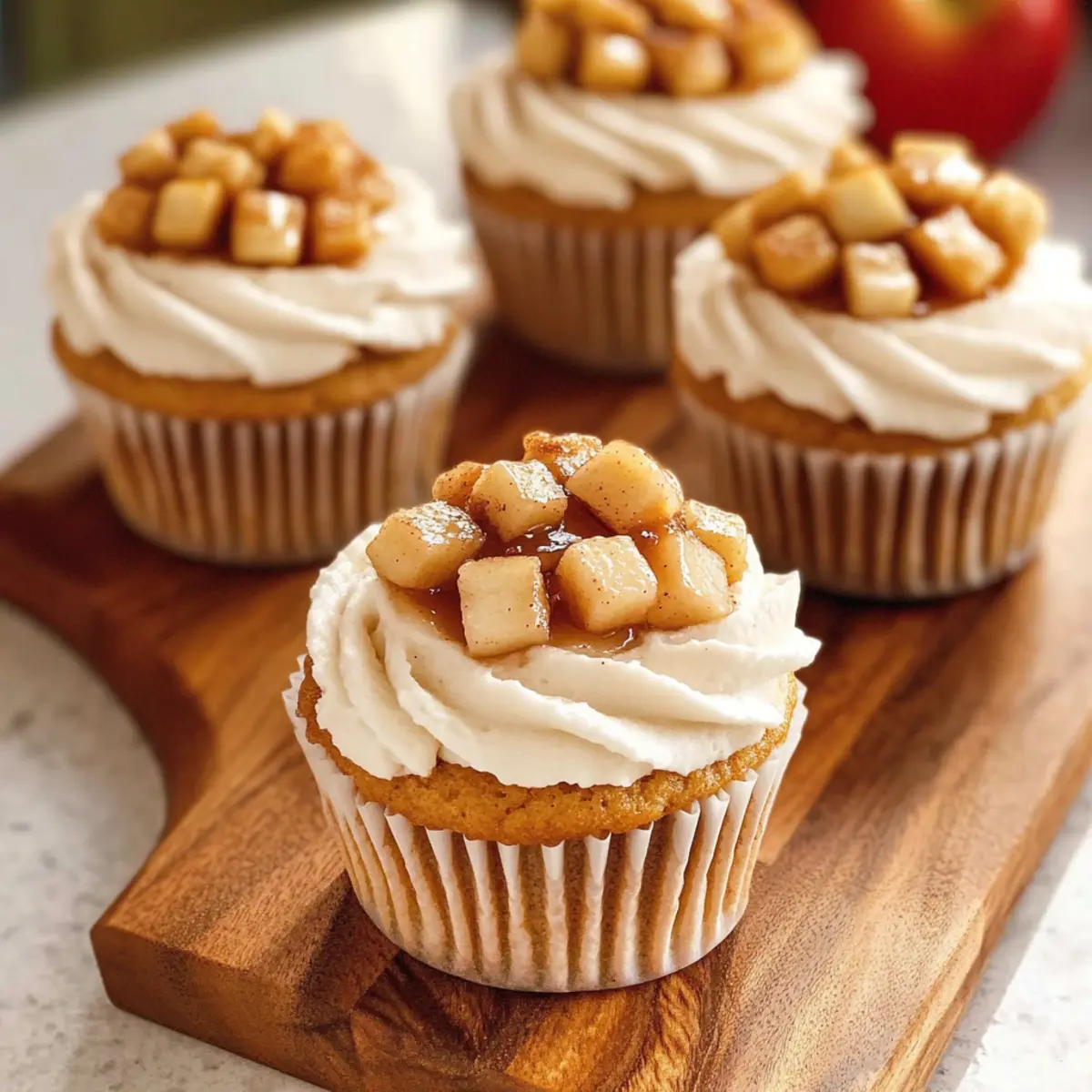 Delicious Apple Pie Cupcakes for Your Cozy Fall Cravings 4 Apple Pie Cupcakes