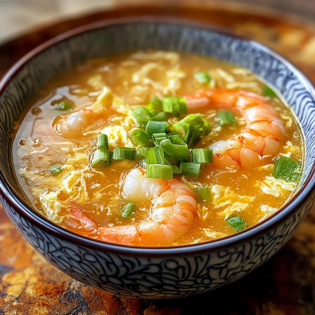 Shrimp Egg Drop Soup That's Quick, Creamy, and Comforting 4 Shrimp Egg Drop Soup