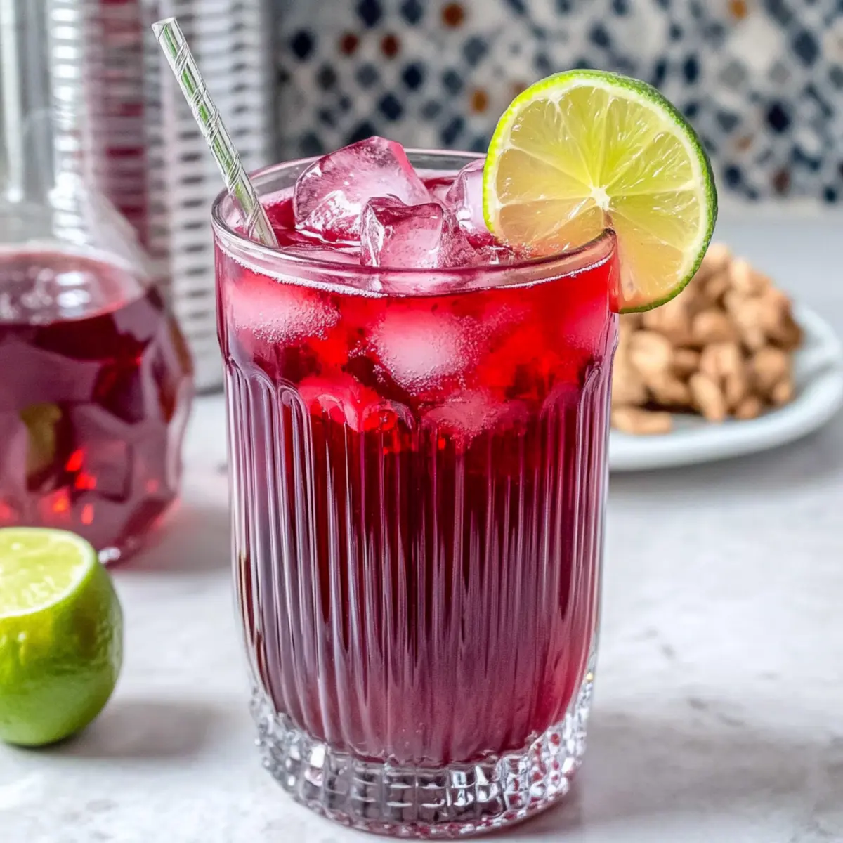 Hibiscus Iced Tea